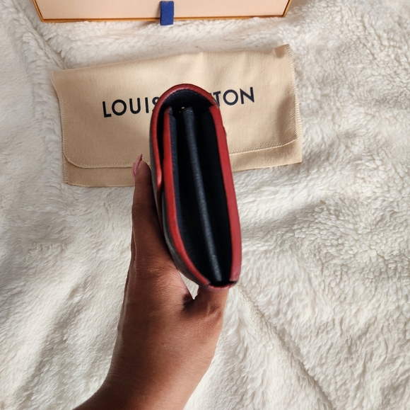 Louis Vuitton Women's Portefeuille Wallet in Navy Blue - Picture 5 of 8